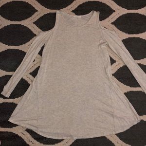 Cold shoulder dress